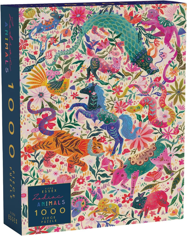 Elena Essex Puzzles for Adults - Zodiac Animals | 1000 Piece Puzzle