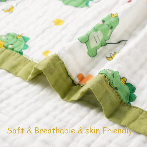 Generic Muslin Baby Blankets, Nursery Blankets for Boys Girls, Swaddle Blankets Neutral Soft Lightweight Toddler