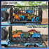 3-5 5-7, 5 3 4 5 6 7 Toddler Robot Dinosaur Truck Toys for Kids Boys Ages Black Carrier Dinosaur Truck with Pull Back