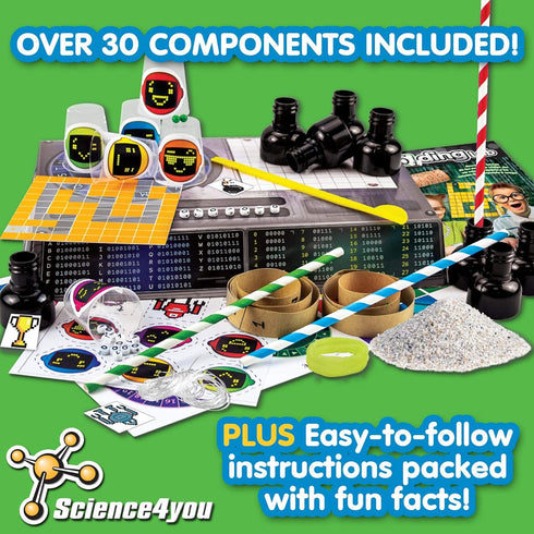 PlayMonster Science4you Coding Lab - 10 Experiments to Learn How to Code for Kids Ages 6+