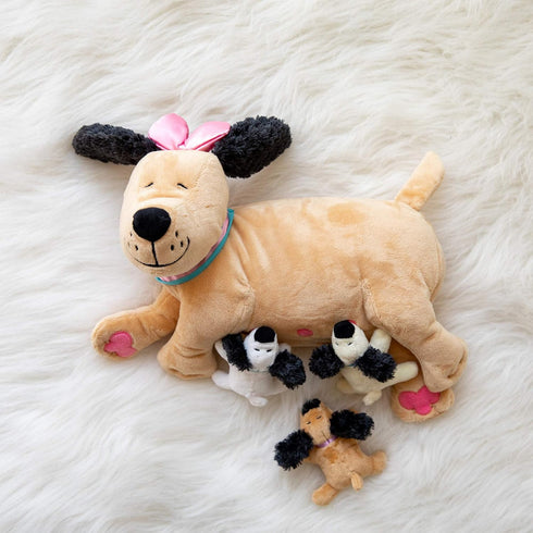 Manhattan Toy Nursing Nana - Nurturing Dog Stuffed Animal