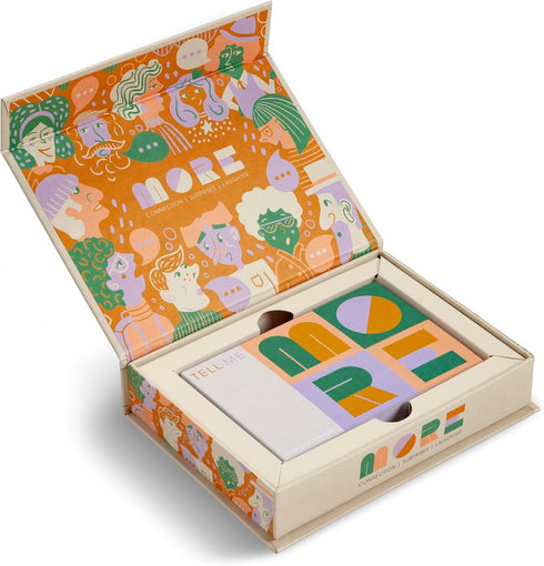 52 Communication Tell Me More: Family Edition - A Family Conversation Starter Game of Questions to Foster and Deepen