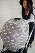 Scout Copper Pearl Multi-Use Cover: Stylish Designs for Car Seat, Nursing, Stroller - Stretchy Fabric, Easy Access