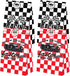 24 Pack Race Car Party Candy Favor Bags with Stickers, Race Car Themed Birthday Party Supplies