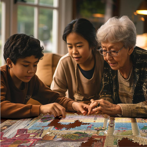 Summer Breeze Jigsaw Puzzle - 1000 Pieces by White Mountain Puzzles