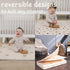 79 59 Inches) Bubba Bear Baby Play Mat, Thick Foam with Pattern Design, Foldable Waterproof Padded Crawling Mat