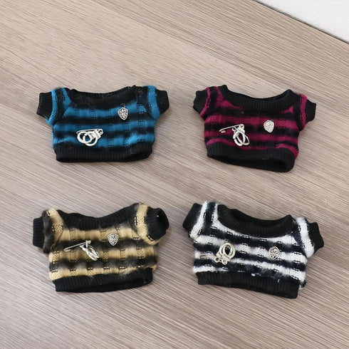 Xinbalove 17cm Set, 3 Set 6.7inch 1st/2nd/3rd Doll Clothes Pieces Casual Wear Outfit for Doll Dress Suit, Fashion Dress