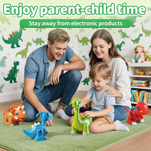 Set 3-5, Set, Assembly Dinosaur Toy for Kids Ages Magnetic Dino Toys with Lights & Sounds, Take Apart Dinosaur Building