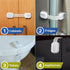 Child Safety Strap Locks (10 Pack) - Baby Locks for Cabinets, Drawers, Toilet, Fridge & More, Easy Installation,