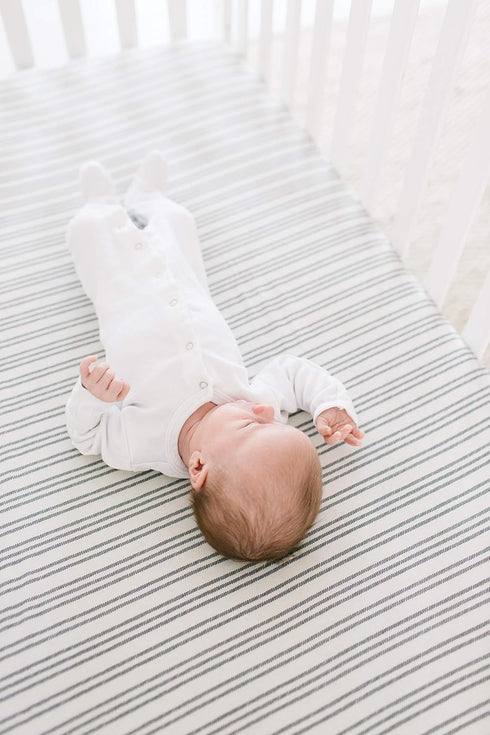 Midtown Premium Fitted Crib Sheet for Toddlers by Copper Pearl
