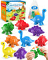 26PCS Dinosaur Alphabet Learning Toys for Toddlers 2-4, Montessori Educational Gifts for 2-4 Year Olds