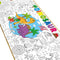 Naozinebi Dinosaur Giant Coloring Poster for Large Coloring Tablecloth Big Paper Sheets