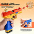 MUJERWQ Set 100 14+ DIY Building Block Foam Blaster - Educational STEM Toy Gun with Foam Darts & Display Stand