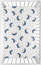 Sweet Jojo Designs Moon and Star Boy or Girl Fitted Mini Crib