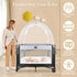Generic Crib Tent to Keep Baby from Climbing Out - Crib Net to Keep Baby in - Mesh Crib Climbing Prevention, Pop Up