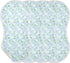 decor gift 4 Pack 22x11in Cotton Large Burp Cloths for Baby Breathable Cute Cartoon Purple White Flowers Baby Rags