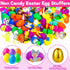 HLXGFCAI 100 PCS Prefilled Easter Eggs with Toys Inside, Easter Egg Fillers, Easter Eggs Filled, Easter Basket Stuffers
