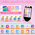 Kids Smart Phone for Girls, Toddler Learning Play Toy Phone with Dual Camera, Game, Music Player, Gifts for Ages 3-10