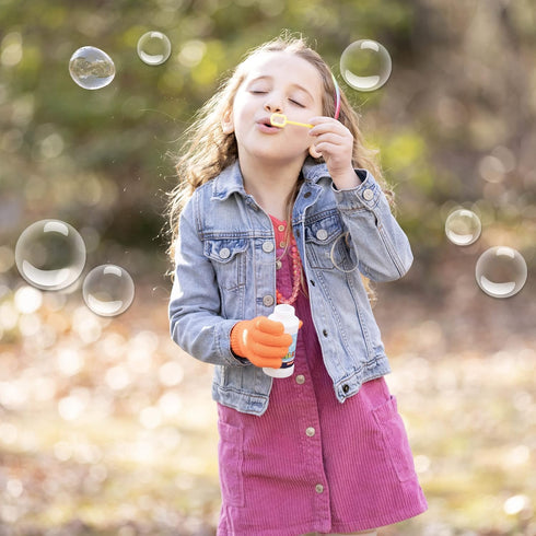 Touchable Bouncing Bubble Kit for Kids, Unpoppable Bubbles Solution for Indoor & Outdoor Play, Great Gift