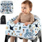 mamatepe Baby High Chair Cover with Strap Pads & 2-Point Harness - Machine