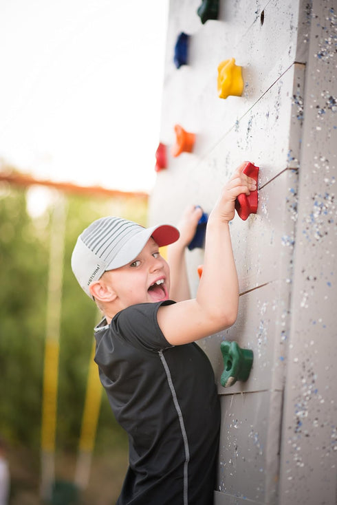 Squirrel Products Deluxe Extra Large Rock Climbing Holds for Kids, DIY Indoor & Outdoor Playground Accessories, Ages 3+