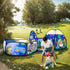 TTLOJ 3PC Dinosaur Kids Play Tent with Ball Pit, Crawl Tunnel, Toddlers Playhouse Castle Toys for 3-7 Years Old