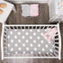 2 Pack Set 100% EVERYDAY KIDS Baby Cradle Sheets - Fitted for Baby Girl; Cotton Jersey Knit, Breathable and Soft Cradle