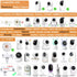 Derebir Pro/I/Momcozy/iFamily/OKAIDI/Blemil IPC100/Infant Baby Monitor Camera Floor Stand Holder Mount Compatible