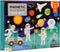 Petit Collage Magnetic Play Scene, Outer Space, Magnetic Game Board with 54 Magnet Pieces, Ages 3+