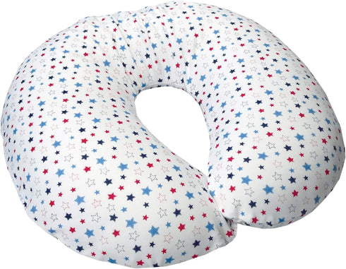 Healthy Body Head To Toe Organic Cotton Nursing Pillowcases - Stars Print Jersey