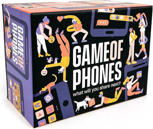 Game of Phones - What Will You Share Next? Card Game