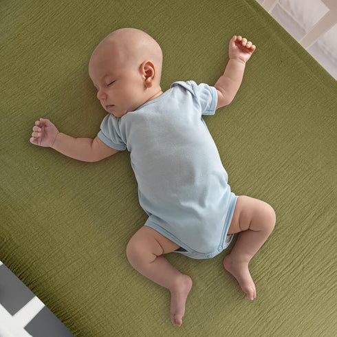 4 24 38 Inch Cozy Pack Mattress(24 38 Inch,Elegant Gerrii Pcs Muslin Mini Crib Sheets x Baby Crib Sheets Fitted Cotton