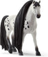 Schleich Horse Club Sofia's Beauties, Knabstrupper Stallion Beauty Horse with Brushable Hair, 8pc Styling Figurine