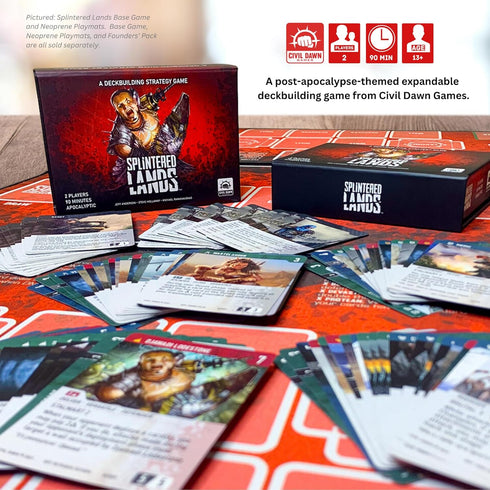 2-Player Deckbuilding Strategy Card Game, Boardgame | Ages 13+