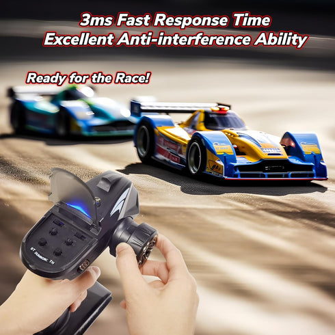 X4 2.4GHz 4-Channel X6F ATA HOBBY DUMBORC RC Radio Transmitter and Receiver with Fail-Safe & Low Voltage Alarm Function