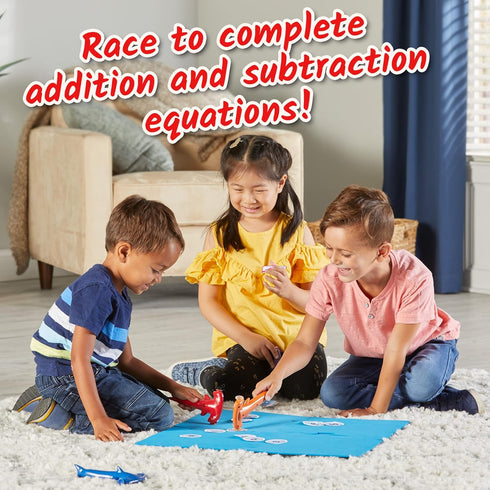 hand2mind Hammerhead Number Hunt! Math Game - Educational Board Games for Kids Ages 5-7, Family Game Night