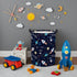 HIYAGON Kids Laundry Basket Baby Hamper for Nursery Boys Kids Hamper Cute Kids Toys Storage Bin Organizer Butterfly