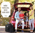 Birdee Durable Backless Booster Seat Travel Bag for Airplane Gate Check and Carrier for Travel - Fits GB Pockit