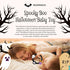 Halloween Baby Toy | Gothic Baby Teether Ring | Baby Stuff Teething Toy (Bat)