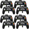 Gejoy 8 Pcs Video Game Party Balloons, 23.6 x 15.7 Inch Aluminum Foil Balloons for Gamer Birthday Decoration