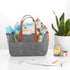 Large Portable Diaper Storage Tote with Handle for Newborn Essentials