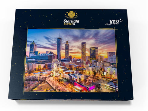 MyPuzzle Skyline of Downtown Atlanta, Georgia Premium 1000 Piece Jigsaw Puzzle for Adults