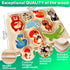 1-3 3xSET 2-4 3-5 QUOKKA Wooden Puzzles for Toddlers Toddler Puzzles Ages Montessori Animal Chunky Puzzle for Kids Wood