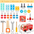 ALLABC 33 Set 2-4, 3, 2,3,4,5 Toddler Tool Kit - PCS Montessori Toddlers Tool Box, Kids Pretend Play Tools Age STEM