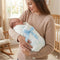 Creaciones Huerta Knitted Receiving Baby Blanket for Newborn Boys and Girls Swaddle Soft Crib