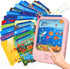 Kids Educational Learning Tablet Toy - Interactive Toy for Learning Alphabets, Colors, Numbers, Foods, Jurassic Park,