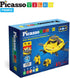PicassoTiles STEM Kids Solar Powered Space Robot Educational Building Toy 6-in-1 DIY Kit for Age 8+