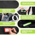 Sublaga 2pcs Car Seat Bags For Airplane Travel, Durable Carseat Cover For Air Travel Car Seat Travel Bag with Shoulder