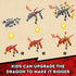 LEGO NINJAGO Kai’s Fire Dragon EVO Toy 71762 for Kids with Cobra & Boa Snake Warrior Figures and Kai Minifigure,