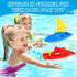 3 1-3, 3-5 Boat Bath Toys, PCS Toddler Pool Toys for Water Play, Plastic Toy Boats for Toddlers Kids Ages